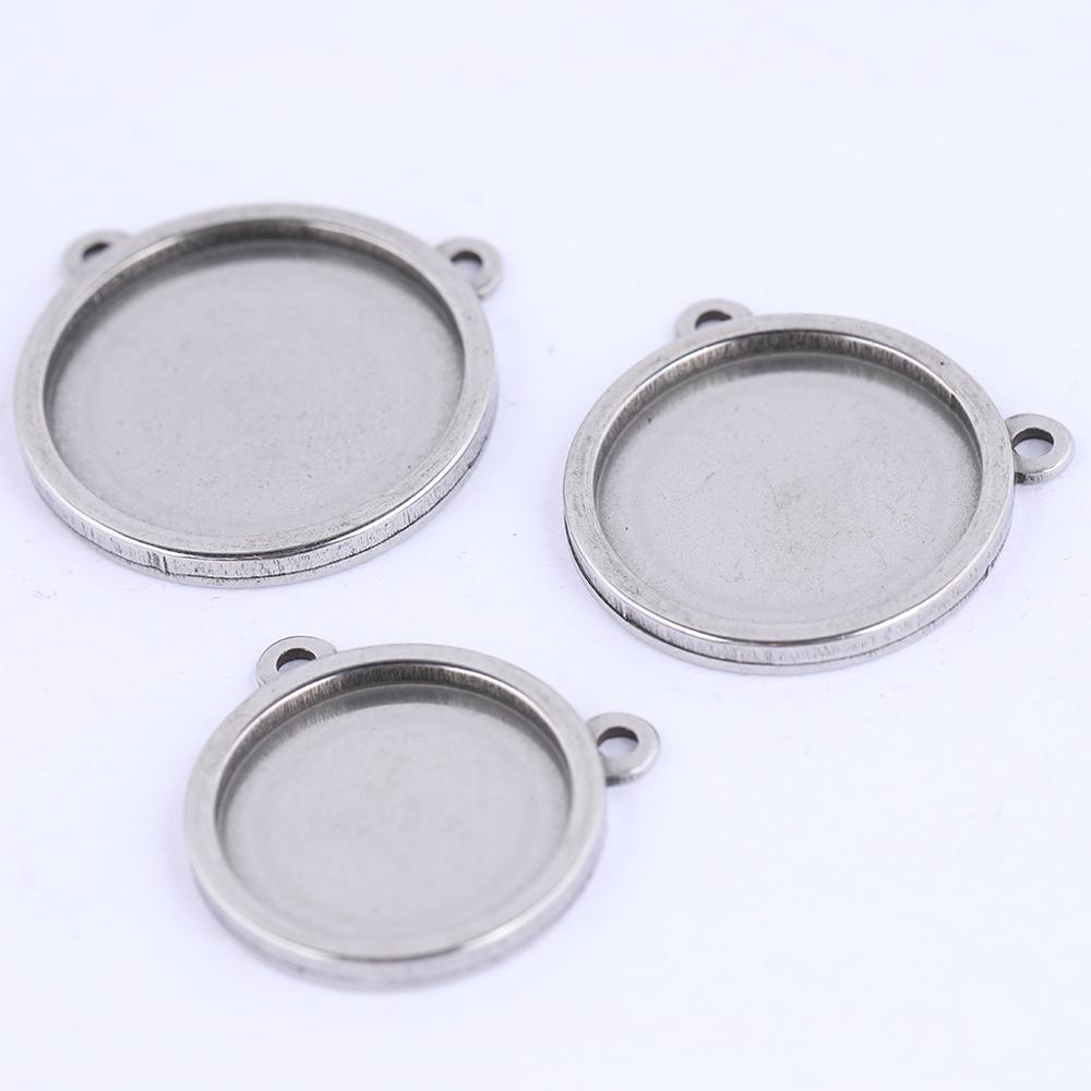 5pcs blank cabochon base 16mm  - Bezels Set Pendant review and price